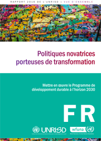 Politiques novatrices porteuses de transformation: Mettre en oeuvre le Programme de développement durable à l’horizon 2030